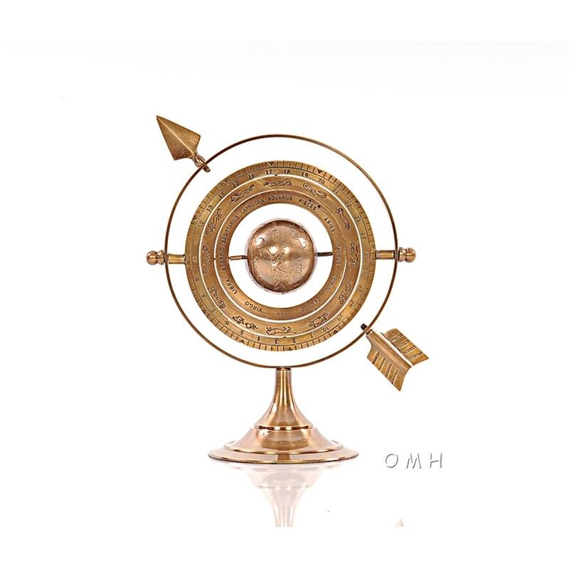 Brass Armillary 8 inches