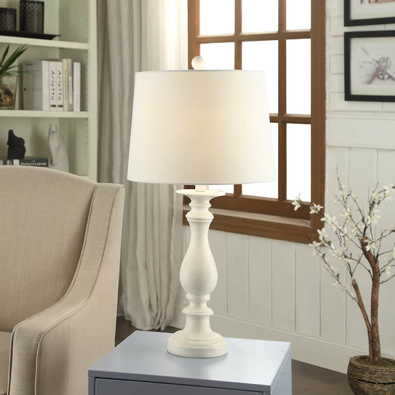 Polyresin Table Lamp - 14x14x28.5