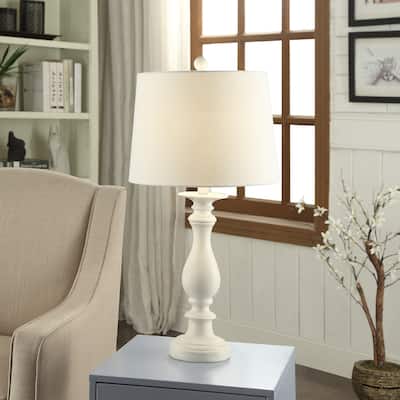 Polyresin Table Lamp - 14x14x28.5