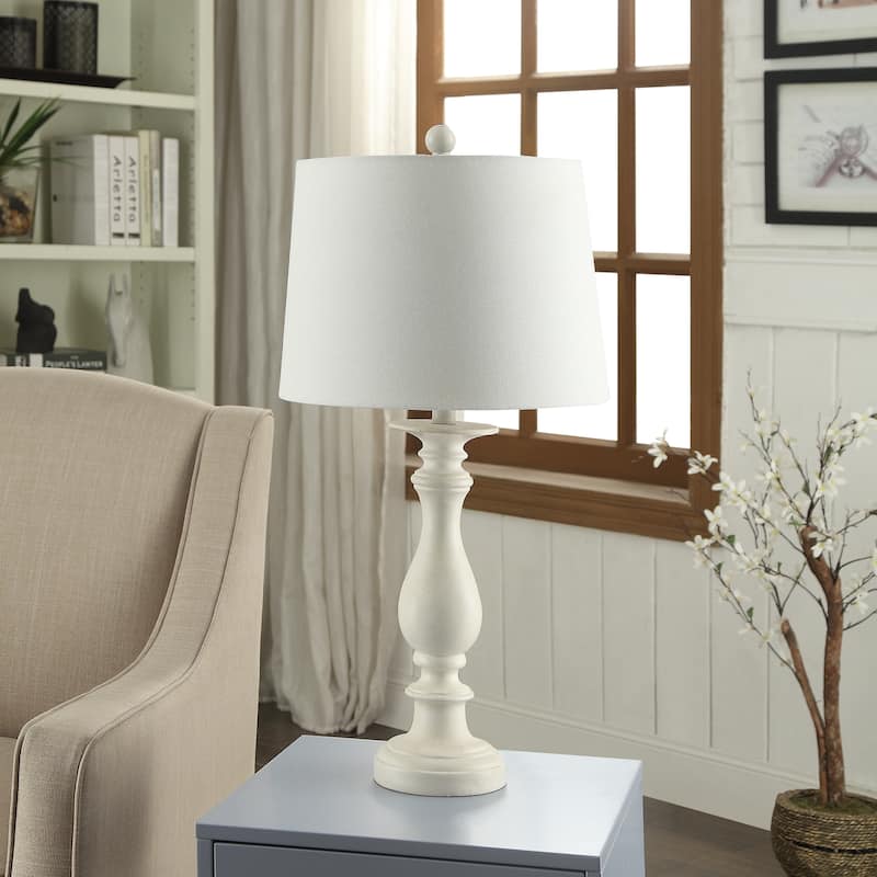 Polyresin Table Lamp - 14x14x28.5