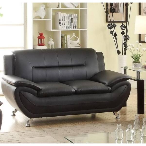 Cosima Faux Leather Living Room Loveseat