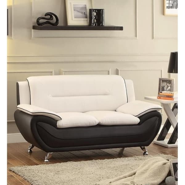 Judson Faux Leather Loveseat On Sale Bed Bath & Beyond 27555624