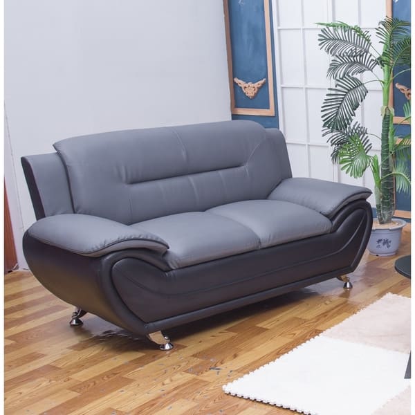 Judson Faux Leather Loveseat On Sale Bed Bath & Beyond 27555624