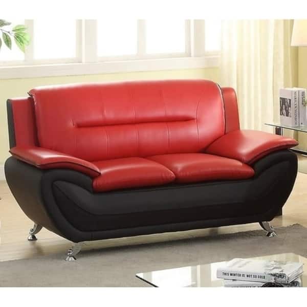 Judson Faux Leather Loveseat On Sale Bed Bath & Beyond 27555624