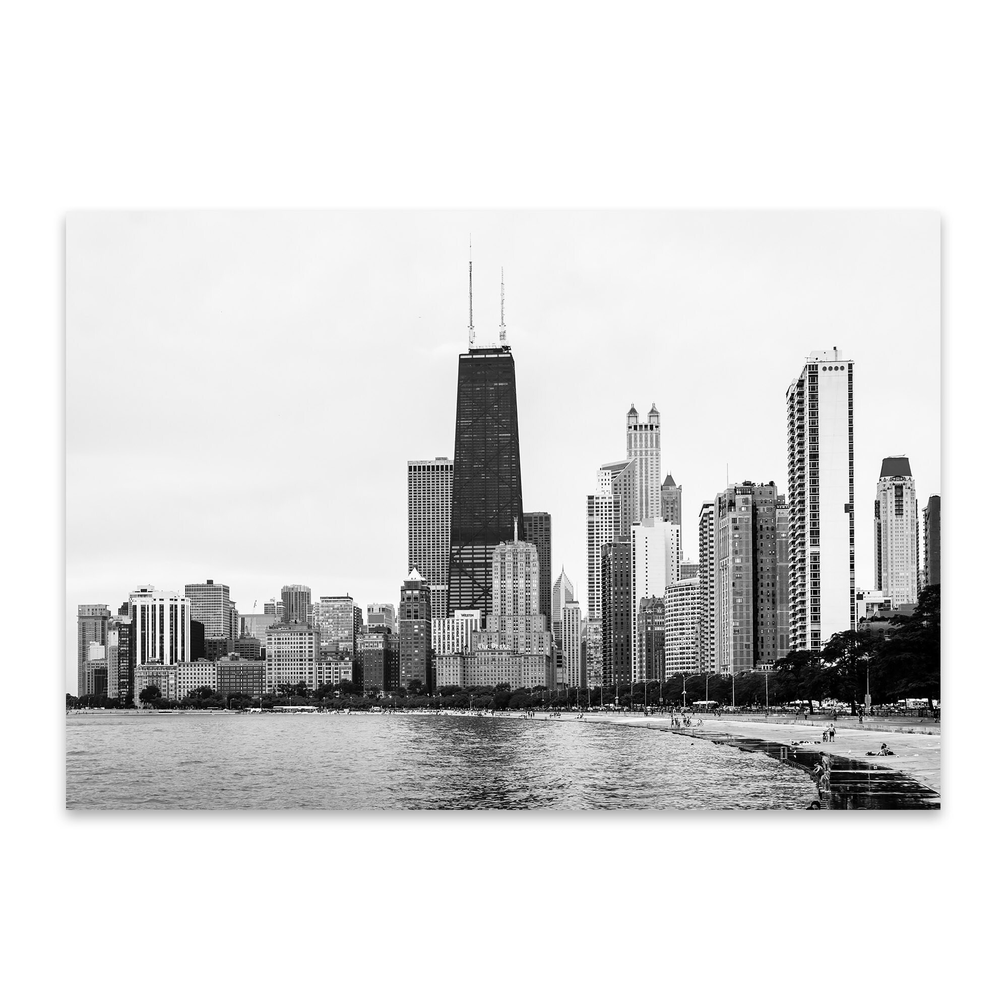 Noir Gallery Jon Bilous The Chicago Skyline Black And White Noir Gallery Jon Bilous The