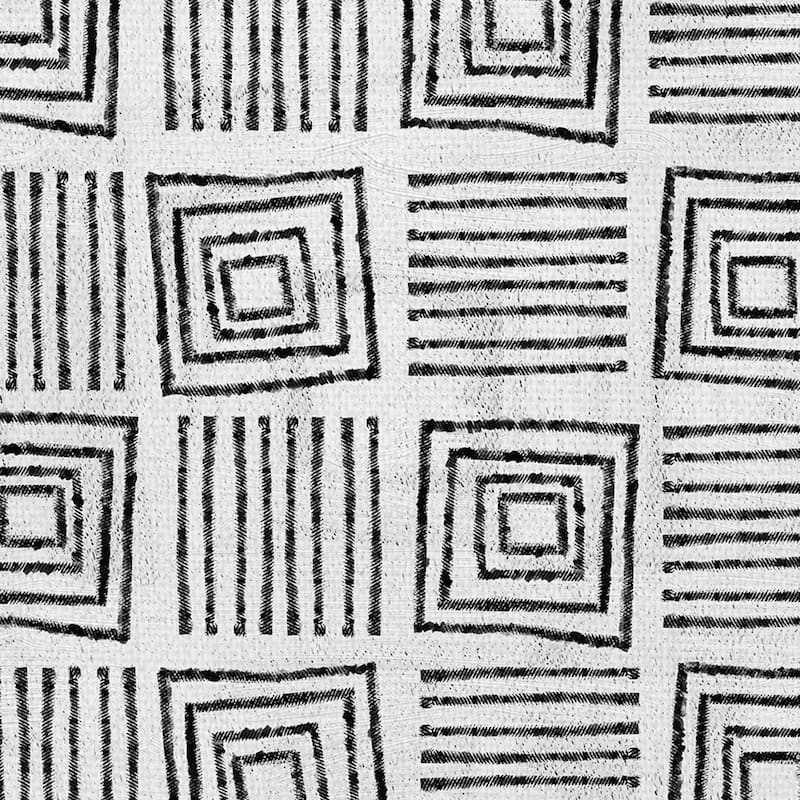 Mudcloth Patterns II by Studio Arts Canvas Art Print