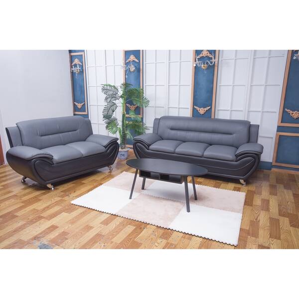 Judson Faux leather 2pc Living room Set 27564774
