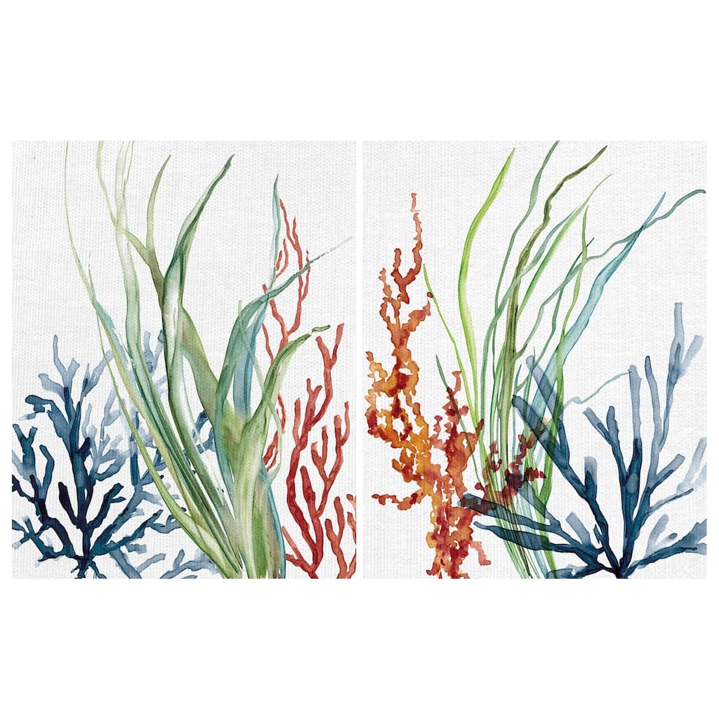 Ocean Magic I & II by Carol Robinson Canvas Art Print Set of 2
