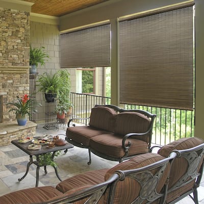 Radiance 72-inch All Natural Bamboo Crank Shade