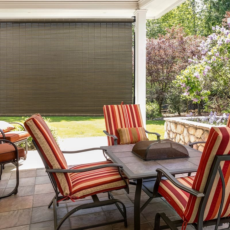 Radiance 72-inch All Natural Bamboo Crank Shade