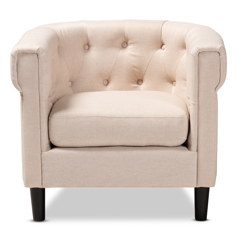 Copper Grove Lyman Traditional Tufted Chesterfield Armchair
