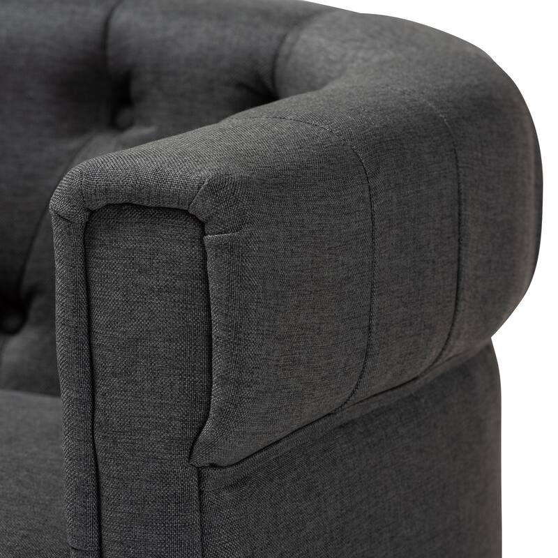 Copper Grove Lyman Traditional Tufted Chesterfield Armchair