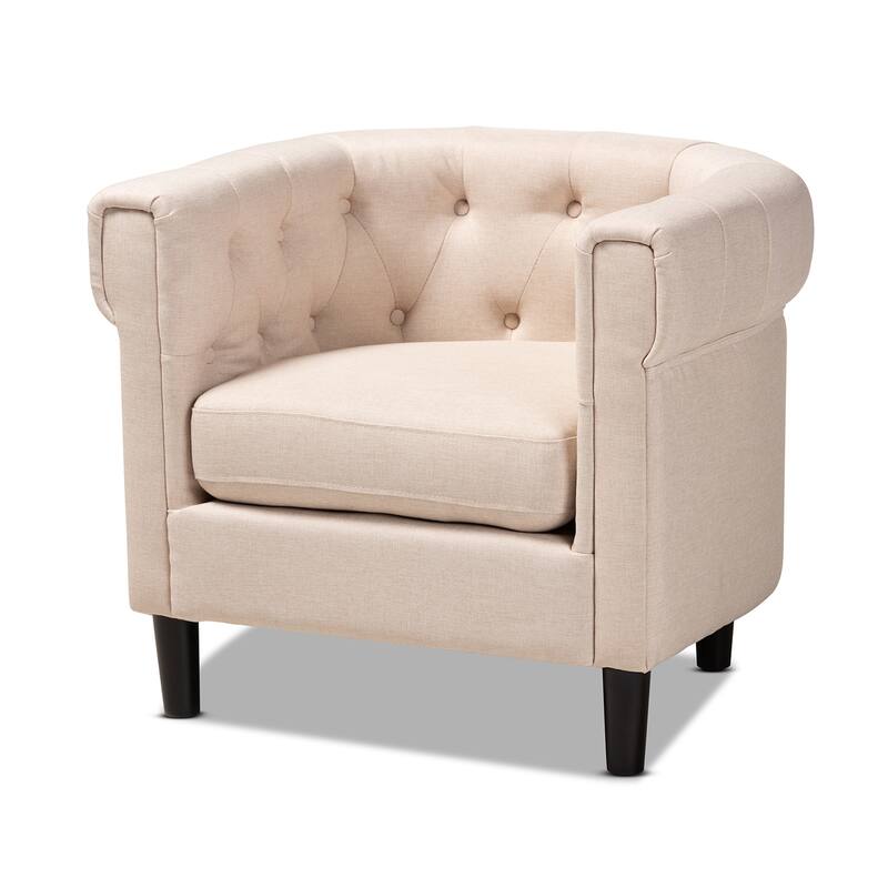 Copper Grove Lyman Traditional Tufted Chesterfield Armchair