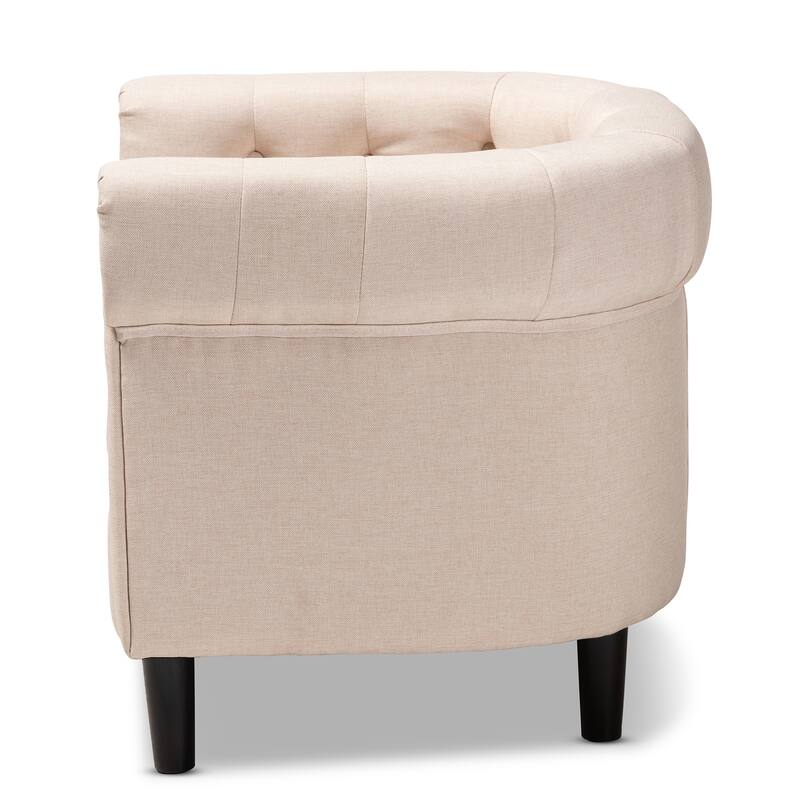 Copper Grove Lyman Traditional Tufted Chesterfield Armchair