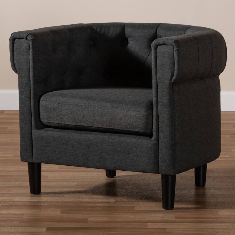Copper Grove Lyman Traditional Tufted Chesterfield Armchair