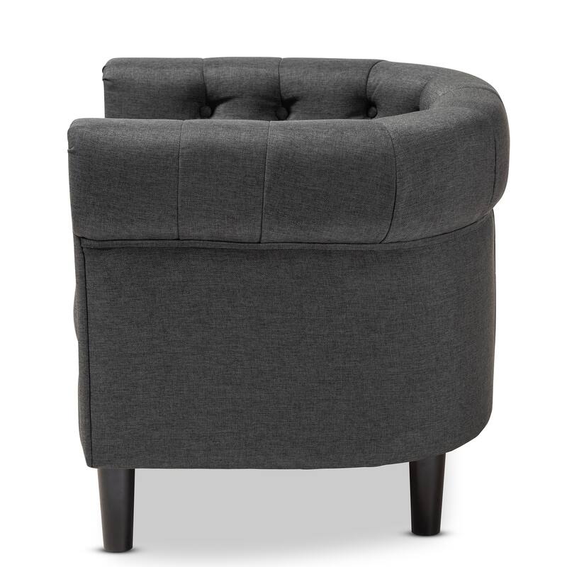 Copper Grove Lyman Traditional Tufted Chesterfield Armchair
