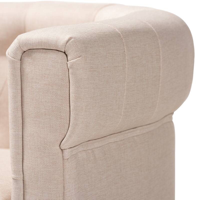 Copper Grove Lyman Traditional Tufted Chesterfield Armchair