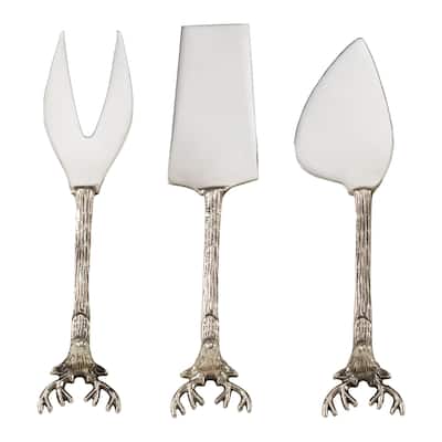 Reindeer Handle Cheese Cutlery (Set of 3)