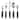 Bark Wood Handle Flatware (Set of 5)