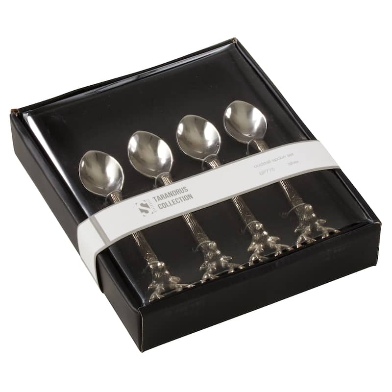 Reindeer Handle Cocktail Spoons (Set of 4)
