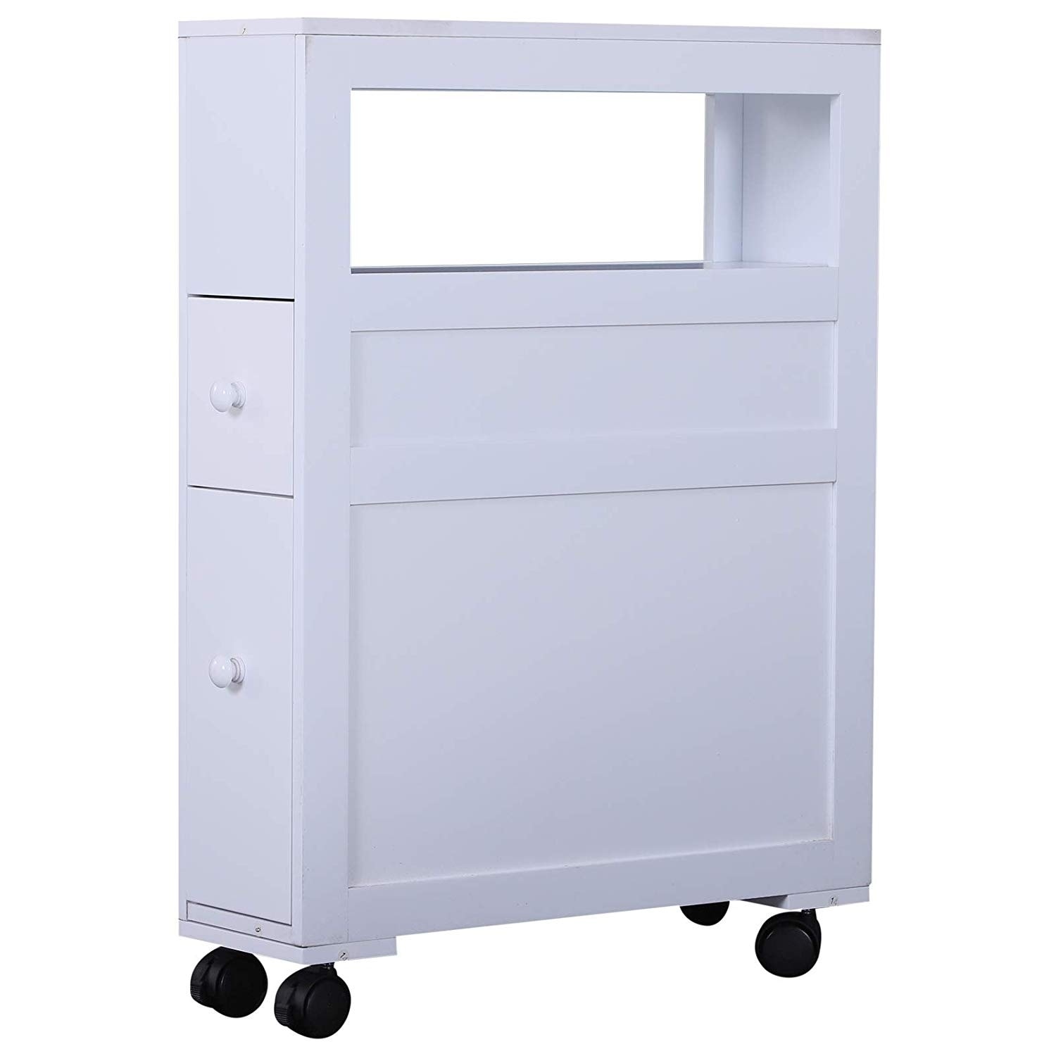 https://ak1.ostkcdn.com/images/products/27565256/HomCom-6-x-20.5-x-26-Wood-Rolling-Narrow-Bathroom-Side-Storage-Cabinet-White-9051c60e-fe56-4b39-9151-d68b466056fd.jpg