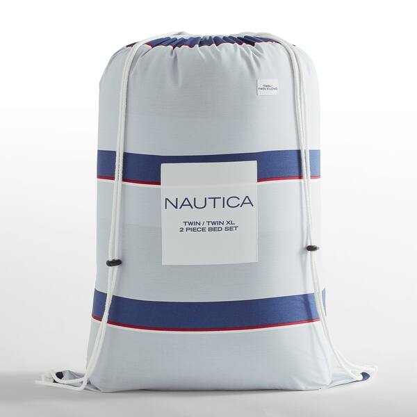 Shop Nautica Fending Grey Comforter Set On Sale Free Shipping
