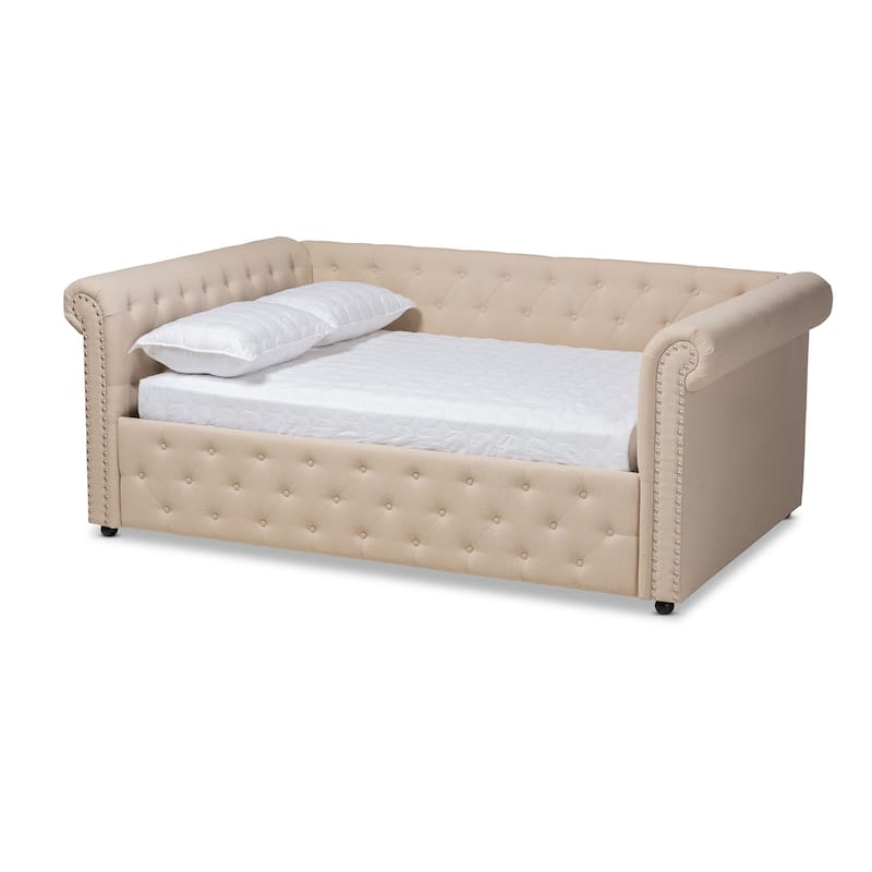 Contemporary Daybed - Beige - Queen