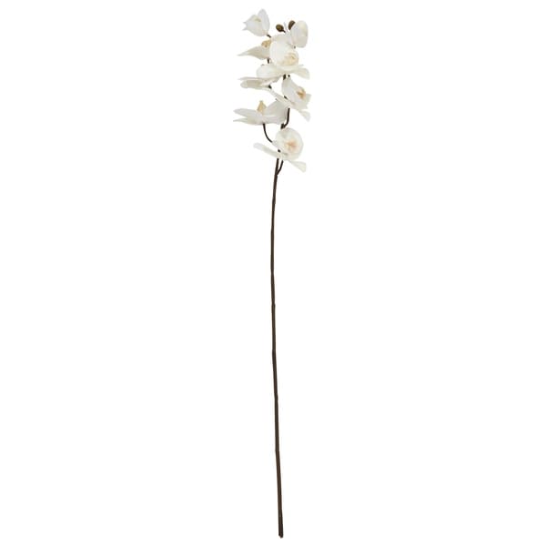 Saro Lifestyle Artificial White Orchid Flowers (Set of 12). Opens flyout.