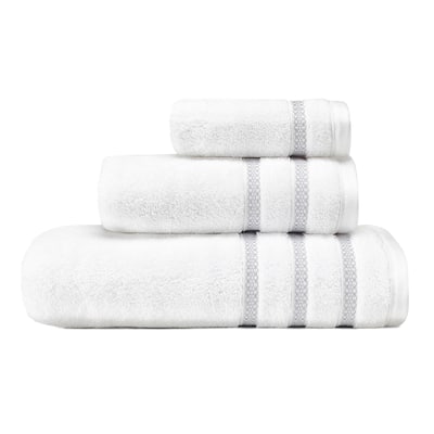 Vera Wang Textured Trellis 3-Piece Towel Set