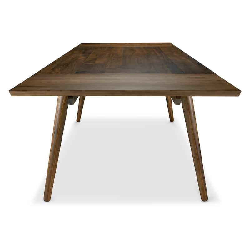 Poly and Bark Cleo Extension Dining Table in Walnut (71"-110")