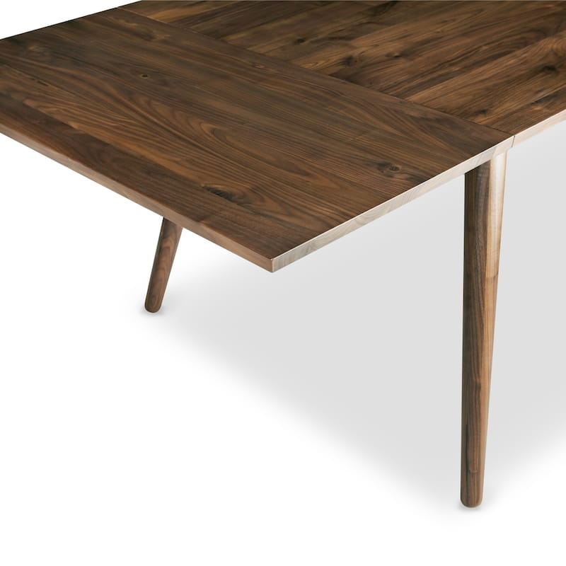 Poly and Bark Cleo Extension Dining Table in Walnut (71"-110")