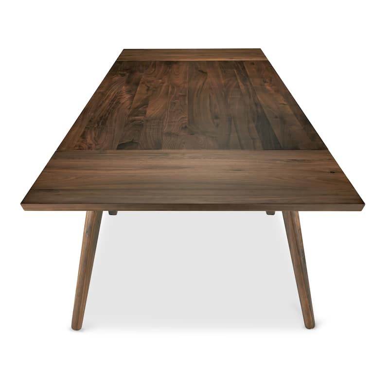 Poly and Bark Cleo Extension Dining Table in Walnut (71"-110")