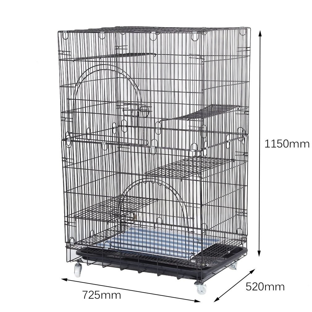 two tier cat cage