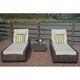 Havenside Home Stillwater 3-piece Outdoor Chaise Lounge Set Patio Chairs and Large Side Table - Thumbnail 5