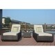 Havenside Home Stillwater 3-piece Outdoor Chaise Lounge Set Patio Chairs and Large Side Table - Thumbnail 7