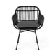 preview thumbnail 5 of 15, Christopher Knight Home Orlando Woven Faux Rattan Chairs (Set of 2)