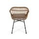preview thumbnail 17 of 15, Christopher Knight Home Orlando Woven Faux Rattan Chairs (Set of 2)
