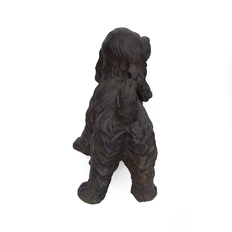 Josie Outdoor Cocker Spaniel Dog Garden Statue by Christopher Knight Home