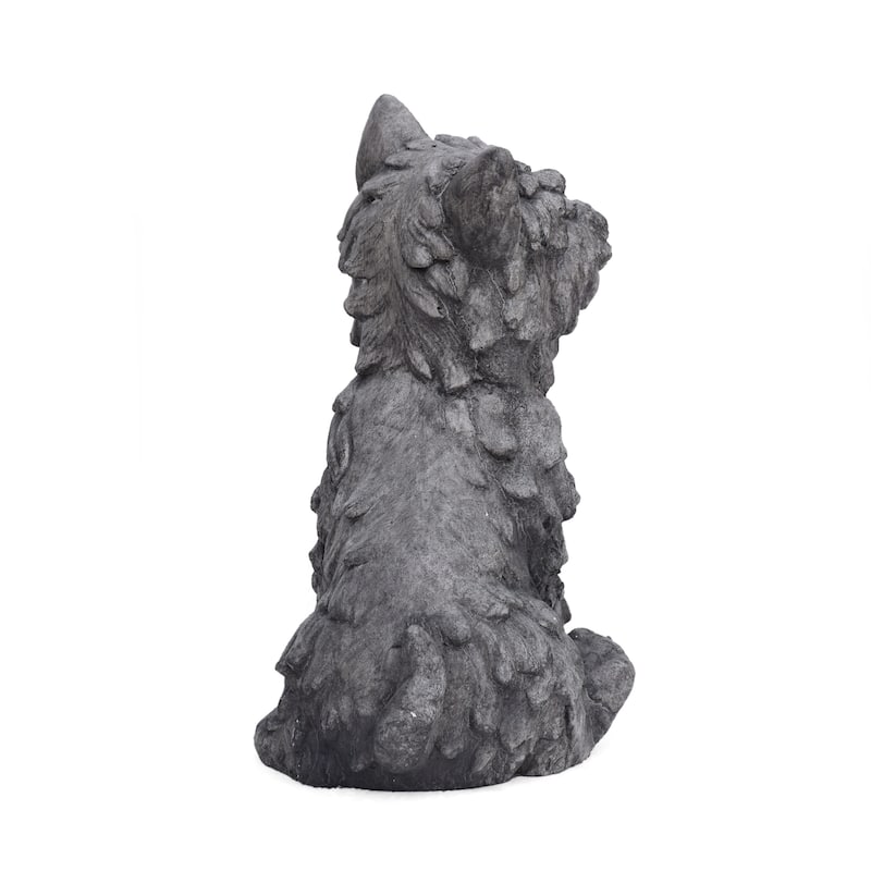 Cricket Outdoor Terrier Dog Garden Statue by Christopher Knight Home