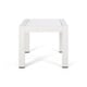 preview thumbnail 16 of 19, Cape Coral Outdoor Aluminum Side Table with Glass Top by Christopher Knight Home