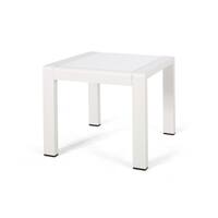 Buy White Aluminum Outdoor Coffee Side Tables Online At Overstock Our Best Patio Furniture Deals