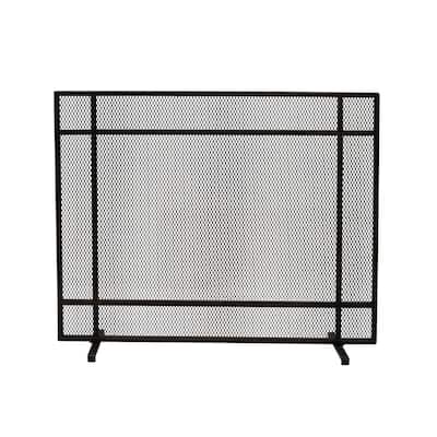 Cabarrus Modern Single Panel Fireplace screen by Christopher Knight Home - N/A