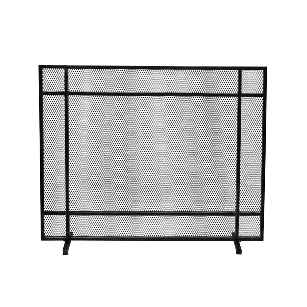 Cabarrus Modern Single Panel Fireplace screen by Christopher Knight Home