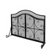 preview thumbnail 16 of 16, Pendleton Modern Three Panel Fireplace screen with Door by Christopher Knight Home