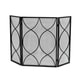 preview thumbnail 17 of 16, Pleasants Modern Three Panel Fireplace screen by Christopher Knight Home - 1.25W x 41.00L x 29.75H