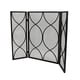 preview thumbnail 10 of 16, Pleasants Modern Three Panel Fireplace screen by Christopher Knight Home - 1.25W x 41.00L x 29.75H