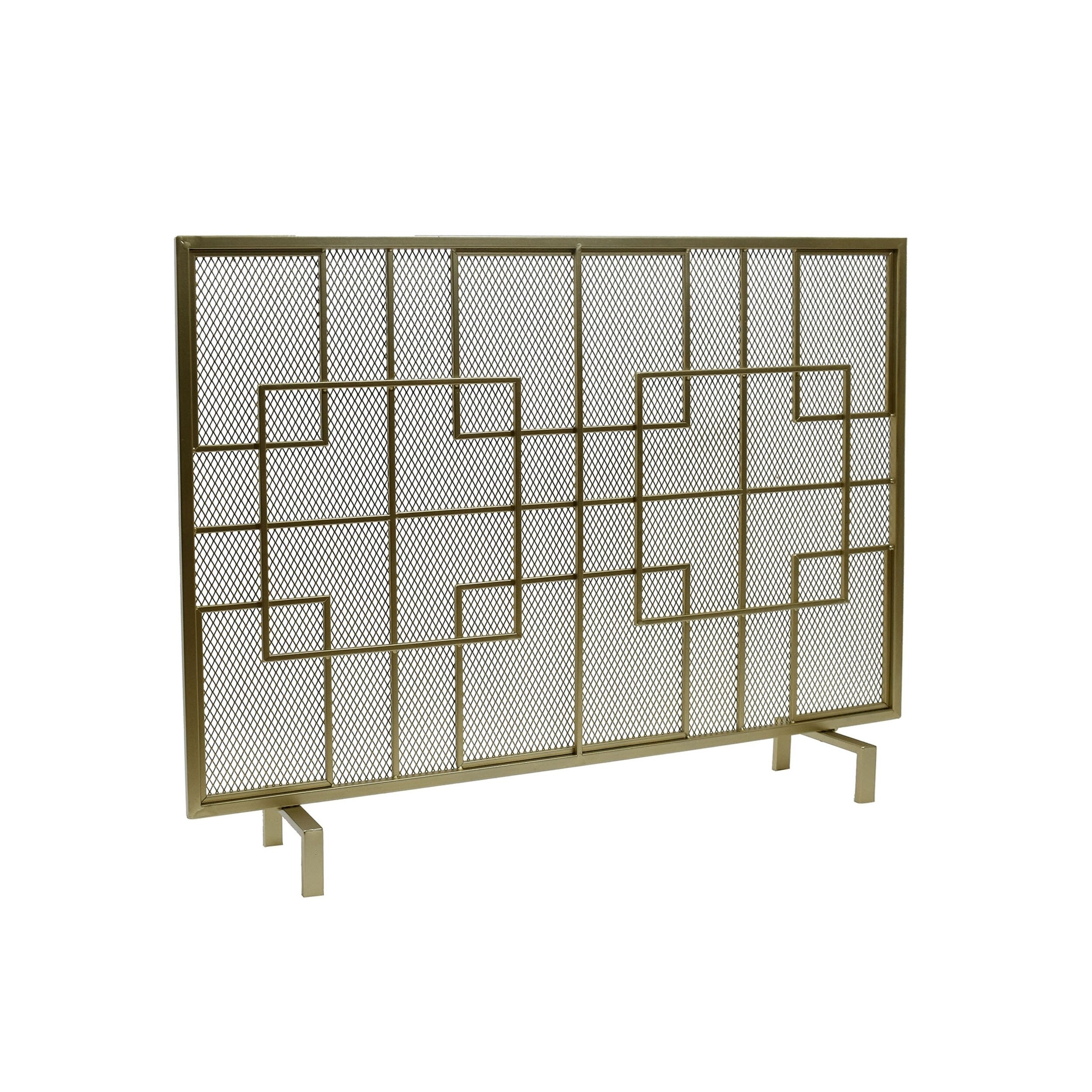 Shop Alamance Modern Single Panel Fireplace Screen By Christopher