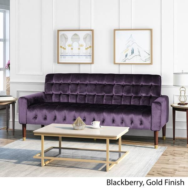 Shop Hertford Velvet Sofa By Christopher Knight Home On Sale
