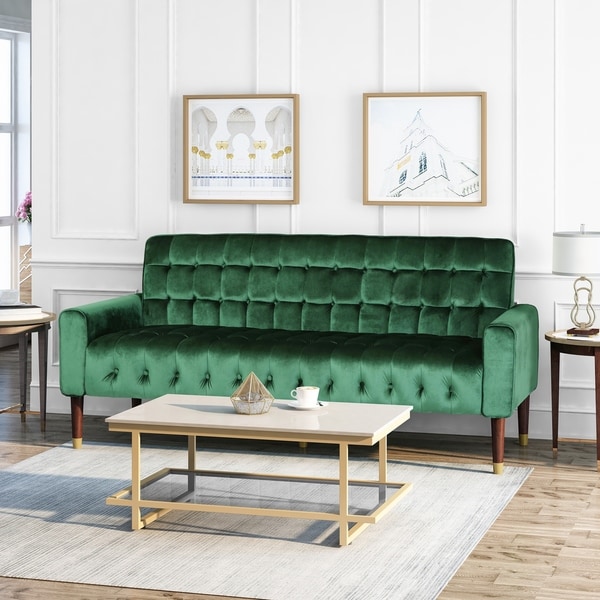 Hertford Velvet Sofa by Christopher Knight Home