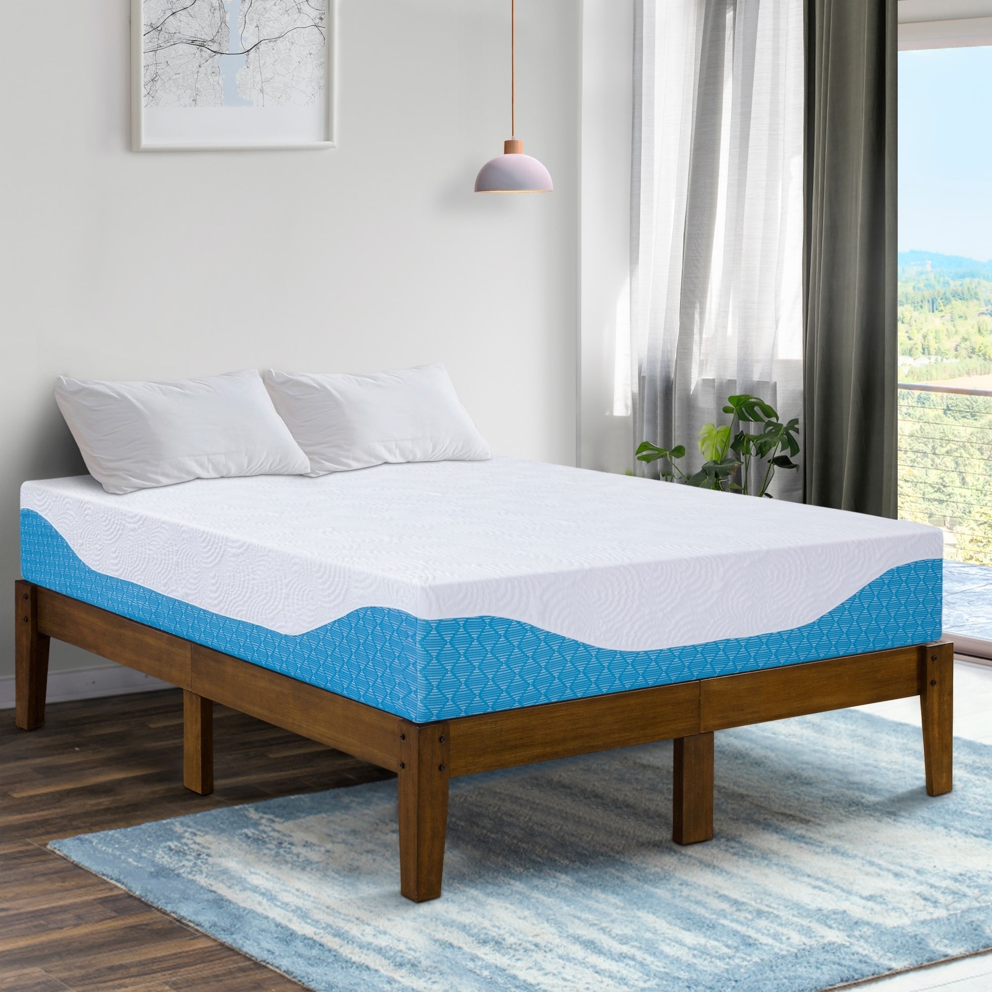 Serta Perfect Sleeper Splendid Slumber 12 inch Medium Gel Memory Foam Mattress, Size: Twin